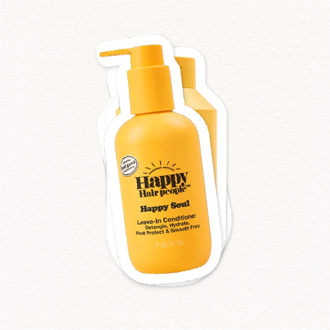 Produtos para cuidados com cabelos cacheados da Happy Hair People