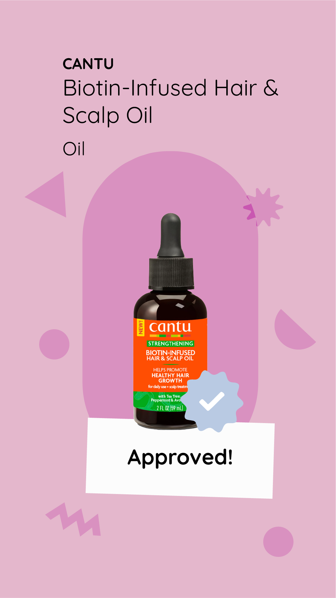 Le Ragazze Ricce Possono Usare Cantu Biotin-infused Hair & Scalp Oil?