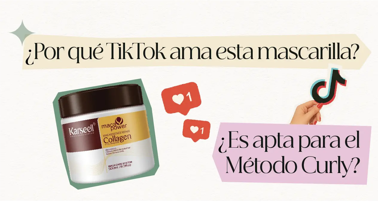 ¿Las chicas rizadas pueden usar la mascarilla de colágeno de Karseell viral en TikTok?