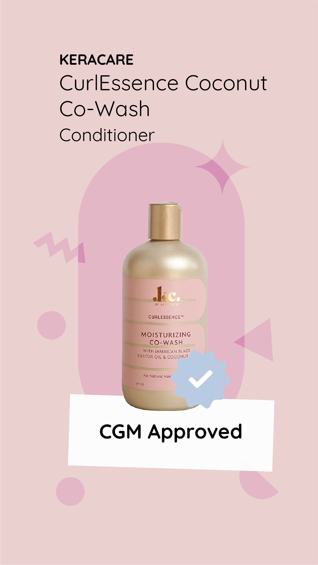 KeraCare Curlessence Co-Wash, CGM Approved?