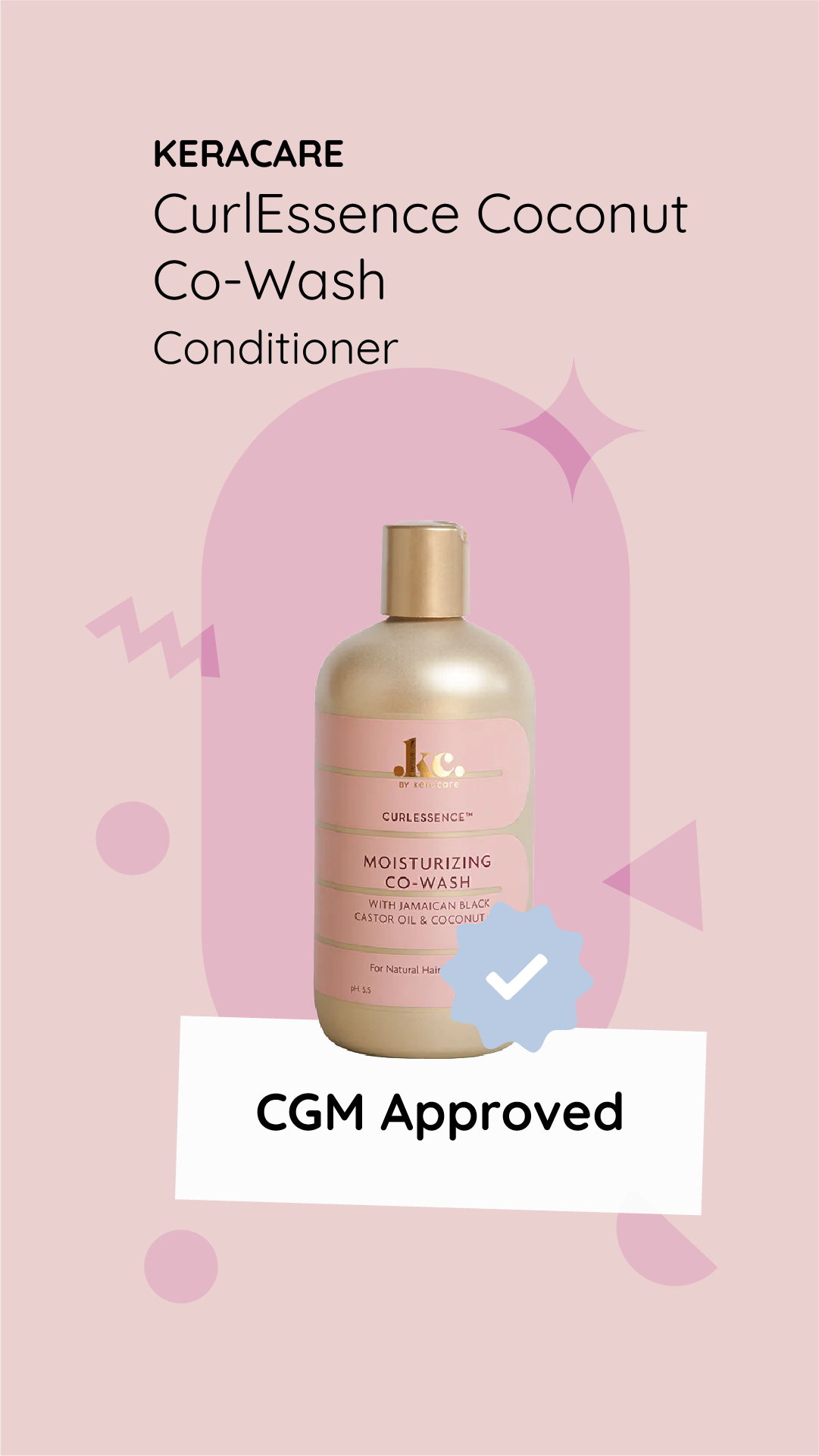 KeraCare Curlessence Co-Wash, Approvato CGM?