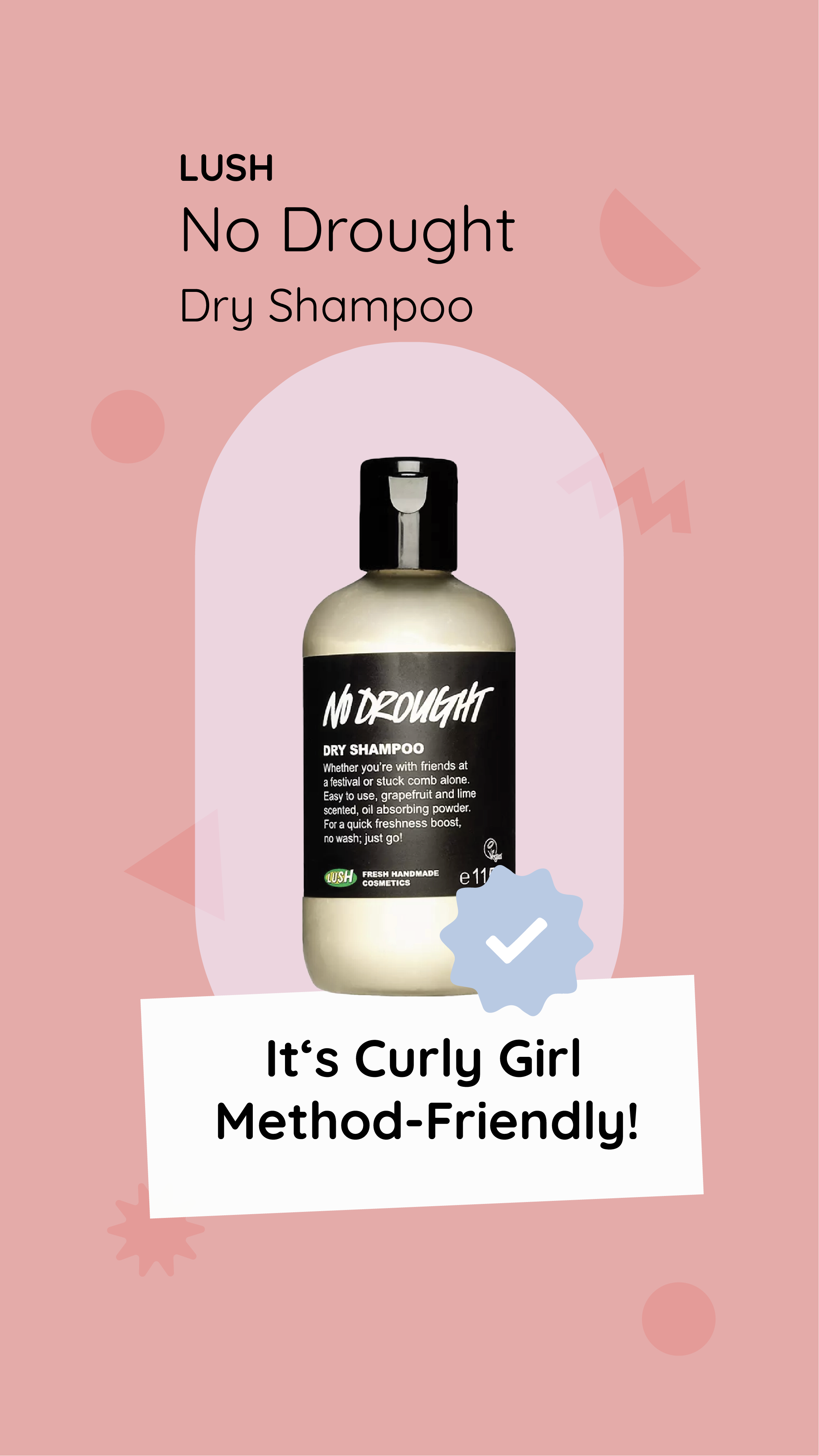 Is Dry Shampoo Lush No Drought Curly Girl Method Friendly?