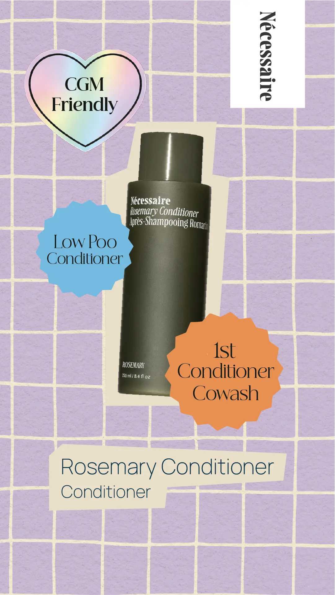 Analyse du Nécessaire Rosemary Conditioner : Est-il Approuvé Co-Wash ou Low-Poo ?