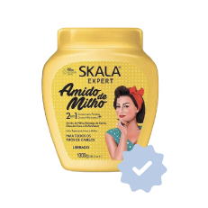Envase de mascarilla Skala Amido de Milho que es apto