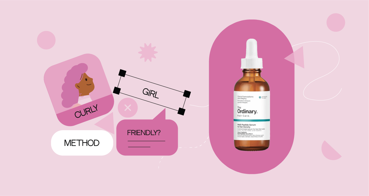 Poster The Ordinary Multi-Peptide Serum per la Densità dei Capelli