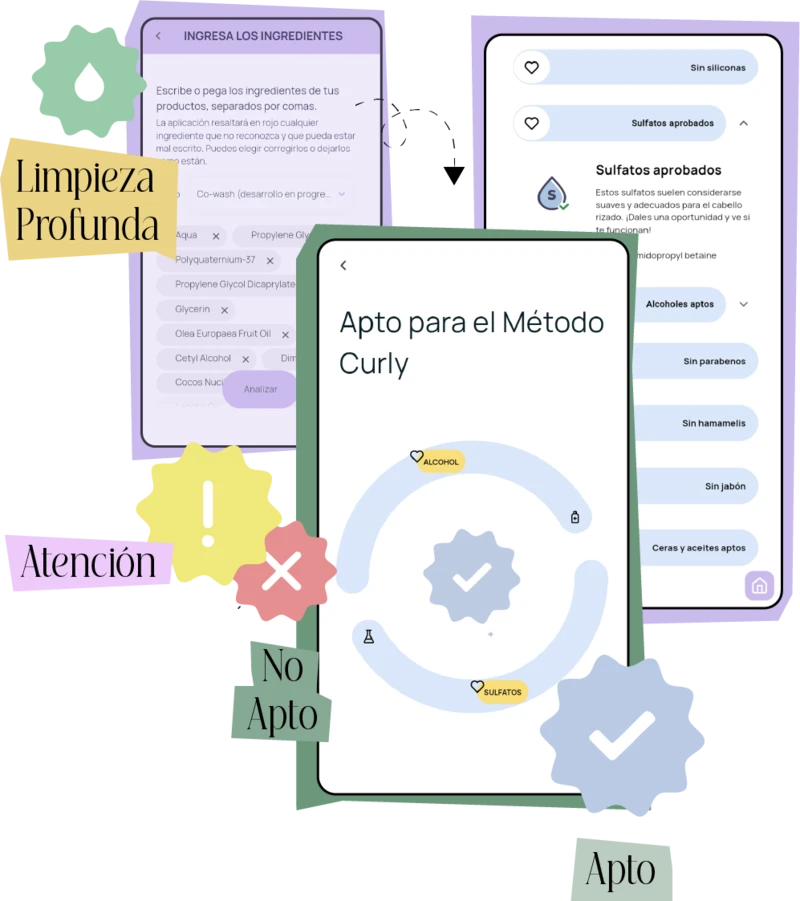 Identifying ingredients screenshot